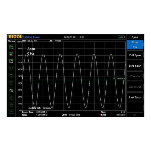 Анализатор спектра RIGOL DSA710 Превью 8