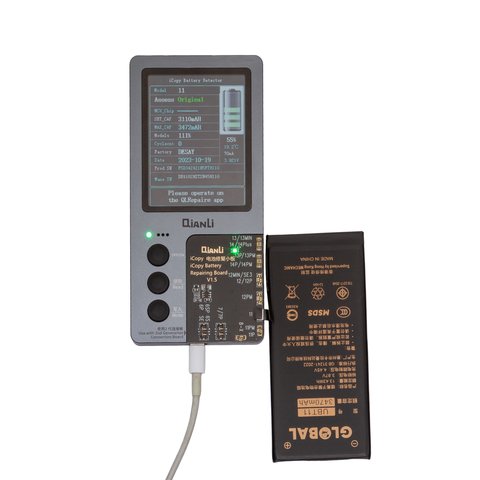 Акумулятор Mechanic для Apple iPhone 11, Li-Polymer, 3,87 B, 3470 А·год, збільшена ємність, original IC Прев'ю 1