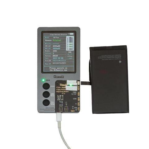 Battery compatible with iPhone 14 Plus, (Li-ion, 3.86 V, 4325 mAh, (A2850), original IC) Preview 1