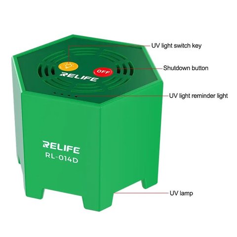 Lámpara ultravioleta RELIFE RL-014D, con bateria Vista previa  4