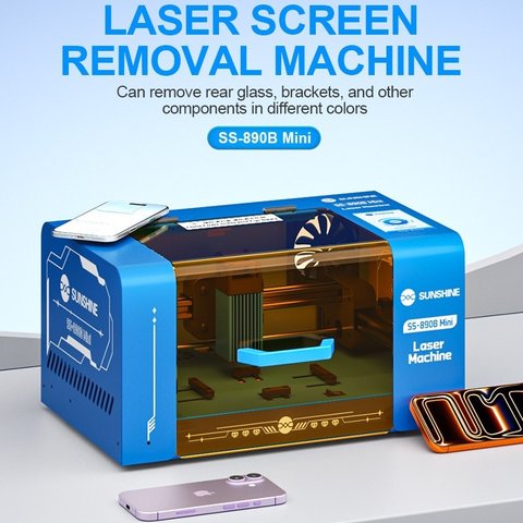 Laser Separating Machine Sunshine SS-890B Mini, (to unglue the display frame and the back cover, for engraving) Preview 2