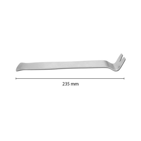 Інструмент для знімання обшивки (сталь, 235×30 мм) Прев'ю 1