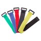 Cable Wrap Tape, (dark blue, 20 mm, 30 cm, strap velcro) Preview 4
