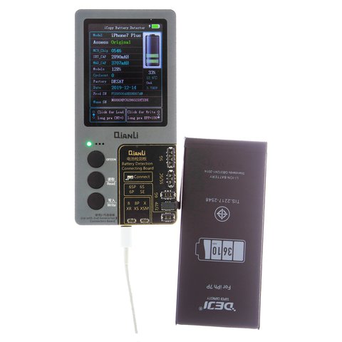 Batería Deji puede usarse con Apple iPhone 7 Plus, Li-ion, 3.82 V, 3610 mAh, mayor capacidad, original IC Vista previa  1