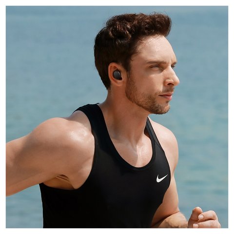 Auricular Baseus Encok W11, inalámbrica, negra, con funda de carga, con cable, #NGTW060001 Vista previa  3