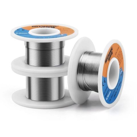 Estaño Mechanic HX-T100, Sn 63% , Pb 37%, flux 1-3%, 0,8 mm, 100 g Vista previa  2