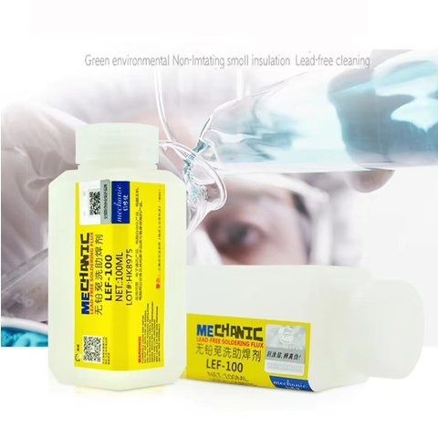 Fundente líquido Mechanic LEF-100, espirituoso Vista previa  1