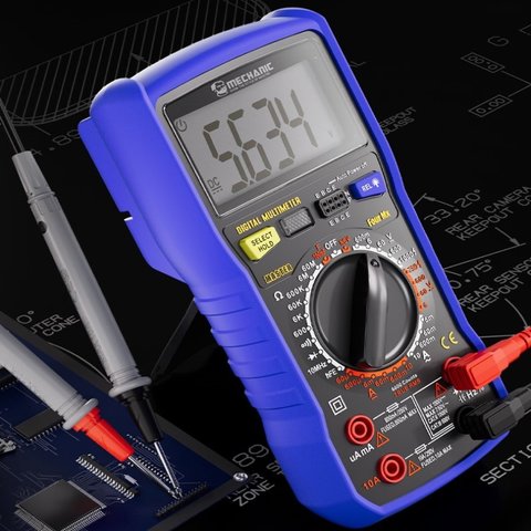 Multímetro Mechanic Four MX, digital Vista previa  1