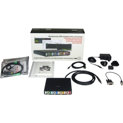 Цифровой осцилограф TiePie Handyscope HS6-500 Превью 4