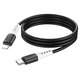 USB кабель Hoco X82, USB тип-C, Lightning, 100 см, 27 Вт, 3 A, черный, силиконовый, #6931474768513 Превью 1