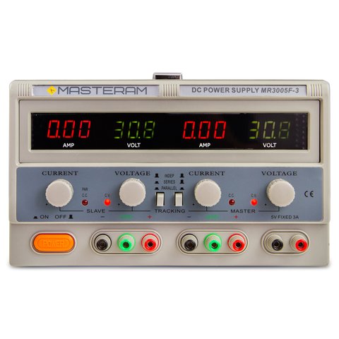Лабораторний блок живлення Masteram MR3005F-3 Прев'ю 1