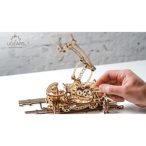 Mechanical 3D Puzzle UGEARS Rail Manipulator Preview 1