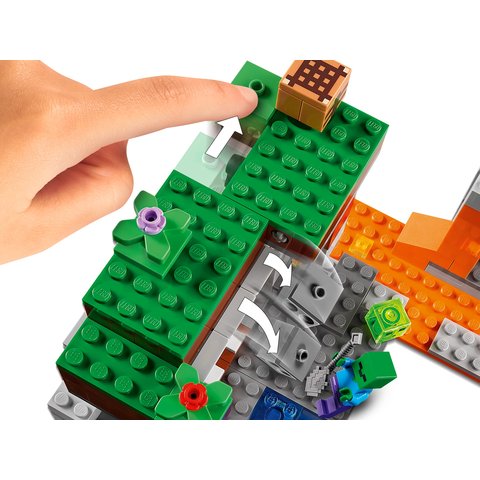 Конструктор LEGO Minecraft «Заброшенная» шахта (21166) Превью 7